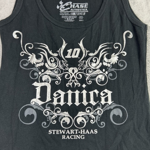Chase Authentics Tank Top Danica Patrick #10 Women S Stewart-Haas Racing NASCAR - Picture 2 of 10